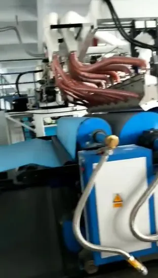 Custom Blue Waterproof PE Film Coated Airlaid Paper for Maternity Pad Made in China